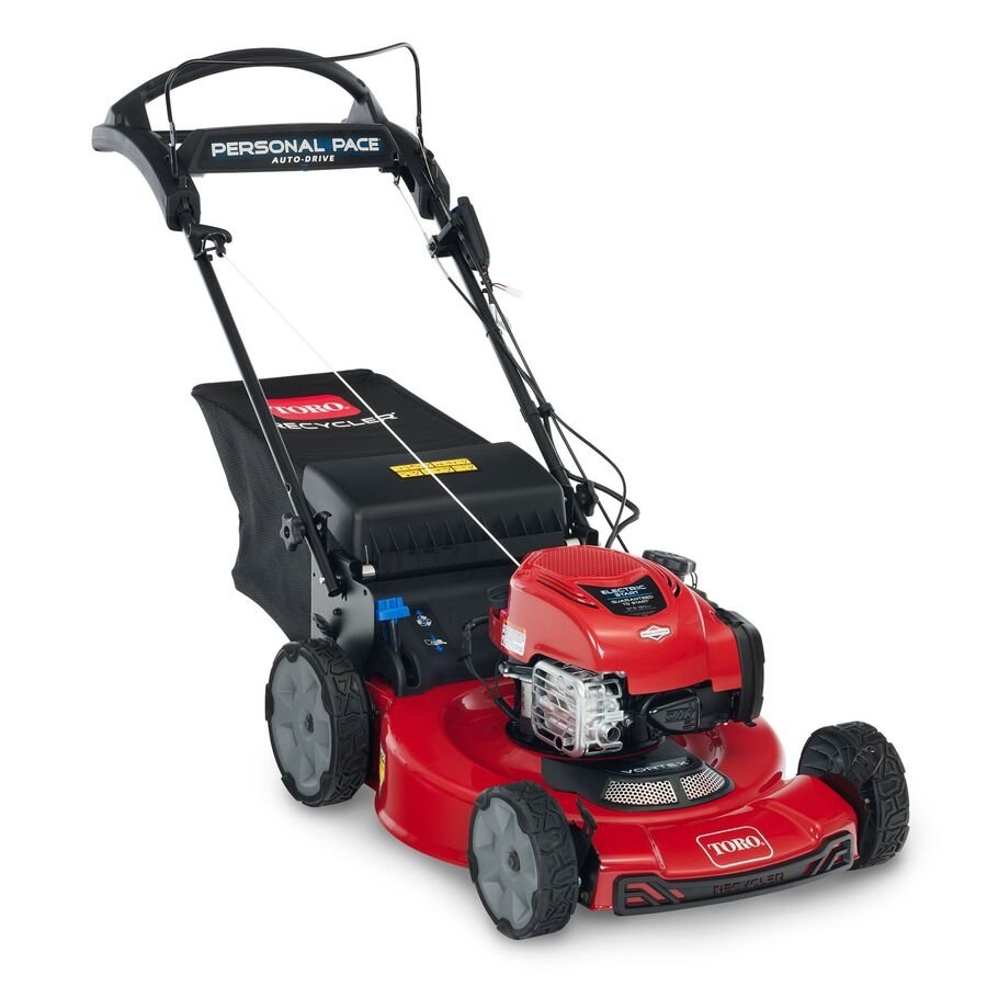 Toro 22" Electric-Start Recycler Personal Pace Self-Propelled Gas Lawn Mower
