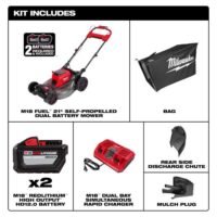 Milwaukee 2823-22HD M18 FUEL Self-Propelled Dual Battery Mower Kit - Image 2