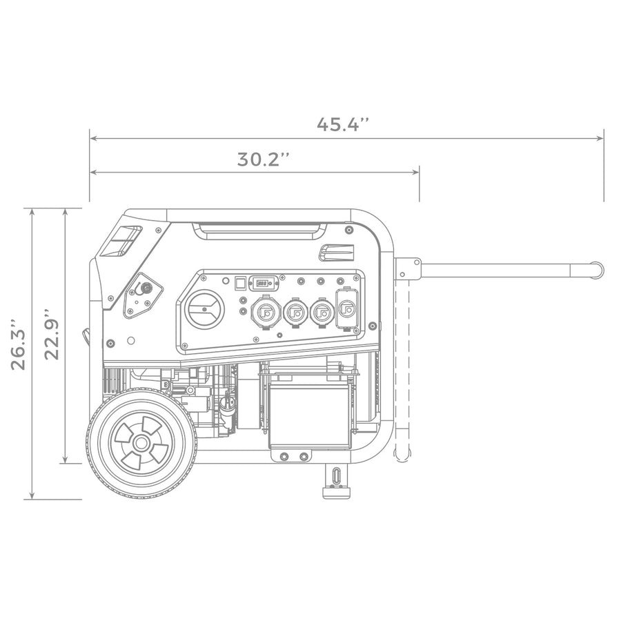 Firman H07552 9400W Dual Fuel Generator - Image 9