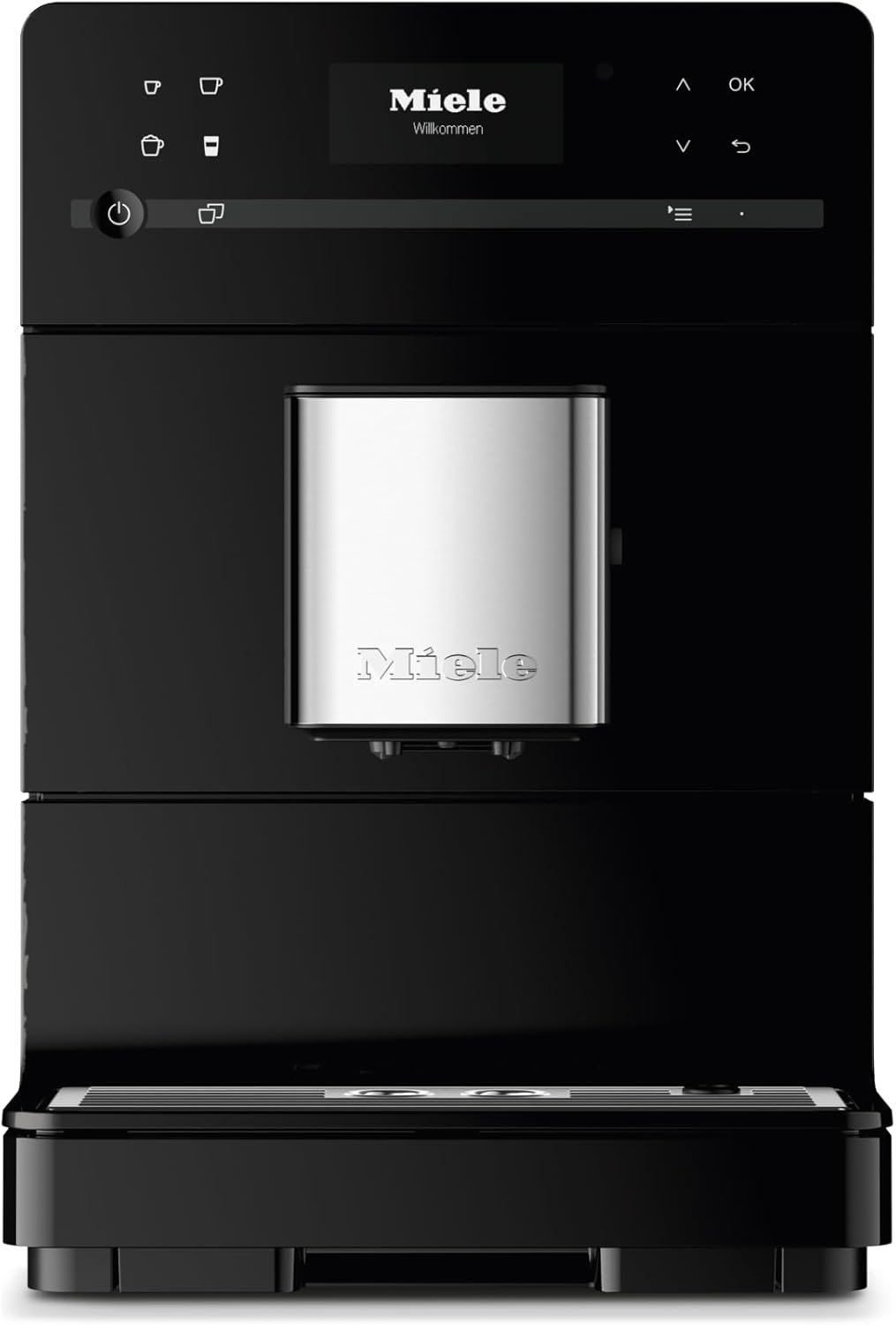 Miele CM 5310 Silence - Automatic coffee machine with OneTouch for Two, Aromatic System, coffee maker, cleaning programs and more, in obsidian black - Image 2
