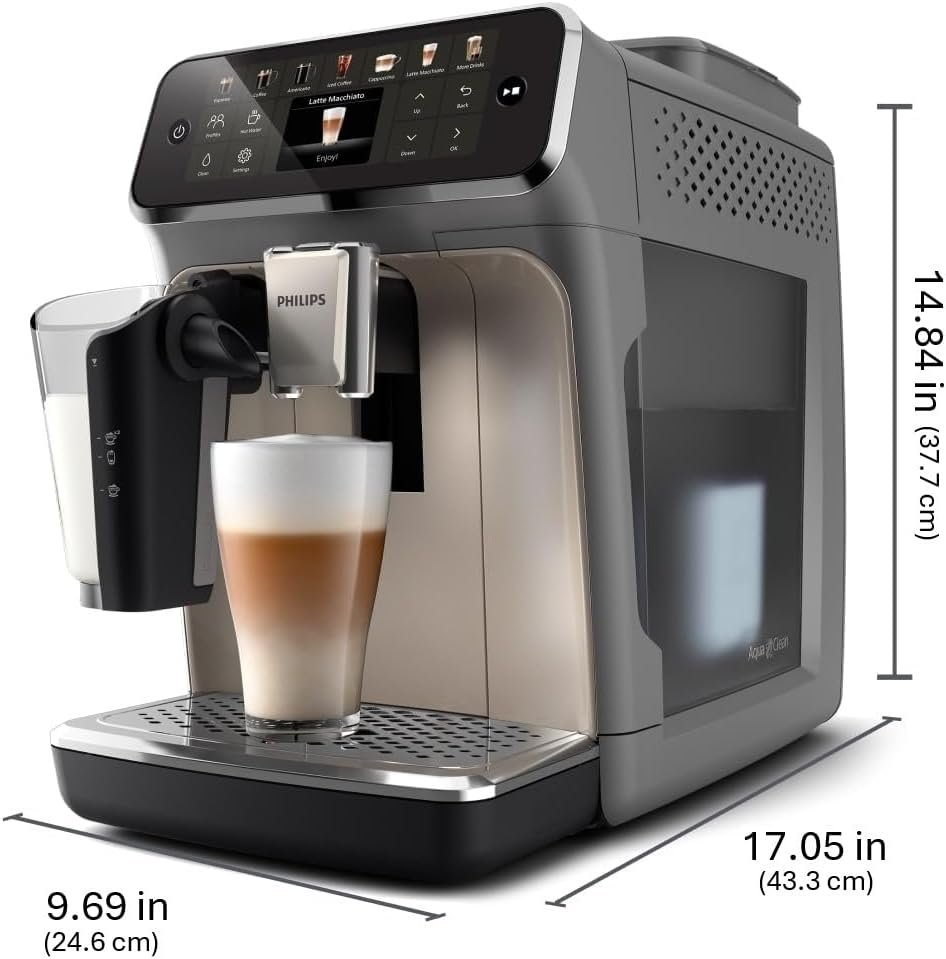 Philips 4400 Fully Automatic Espresso Machine with LatteGo & Iced Coffee - Image 6