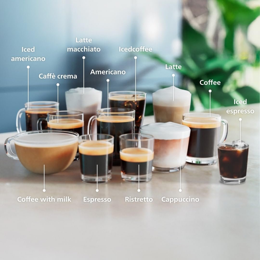 Philips 4400 Fully Automatic Espresso Machine with LatteGo & Iced Coffee - Image 5