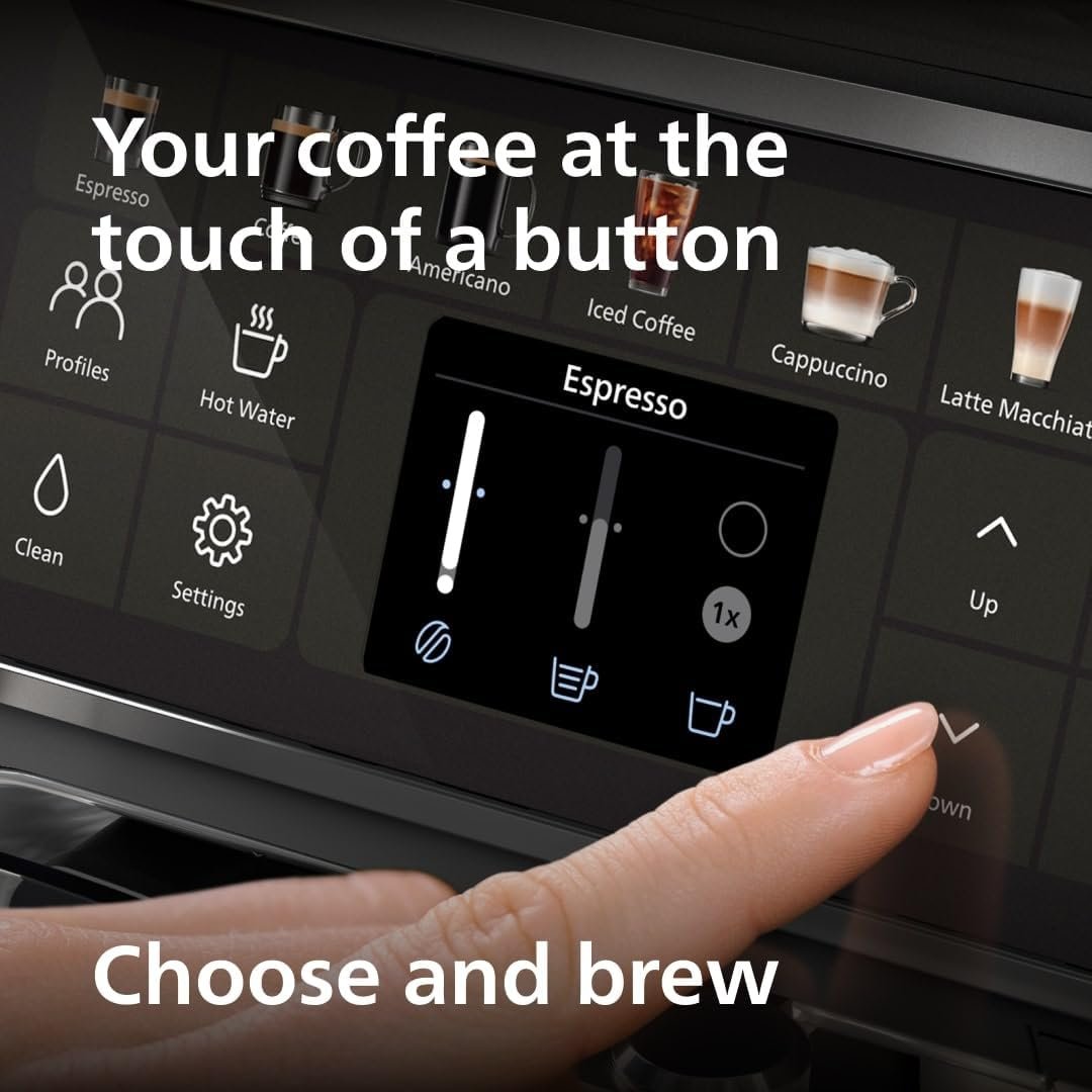 Philips 4400 Fully Automatic Espresso Machine with LatteGo & Iced Coffee - Image 3