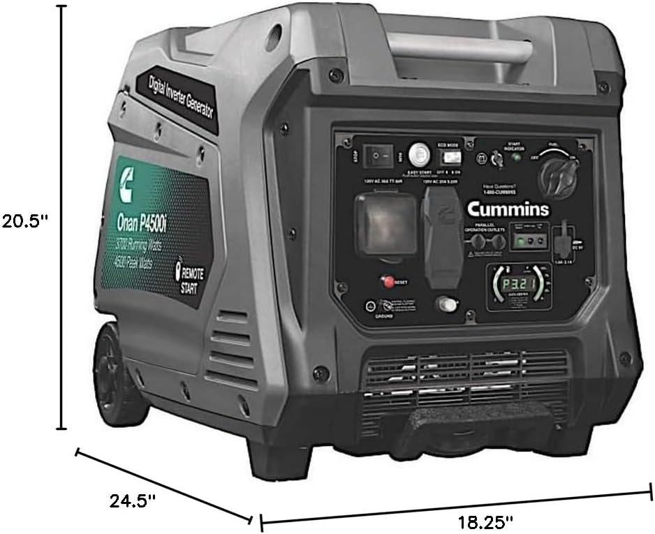 Onan P4500i Inverter Generator - Image 2