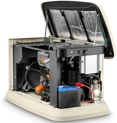 Generac Guardian 22kW Home Standby Generator with 200 Amp Transfer Switch, Durable All Aluminum, WiFi Enabled with G-Force Engine, Easy to Use, Whole House Power Backup, Smart Outage Solution - Bisque - Image 4