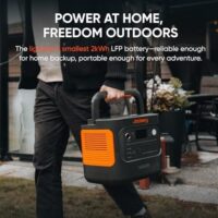 Jackery Explorer 2000 v2 Portable Power Station, 2042Wh LiFePO4 Home Backup Battery, 2200W Solar Generator, USB-C PD 100W Fast Charging for Emergencies, Power Outages, Camping(Solar Panel Optional) - Image 2