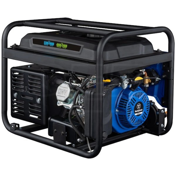 Westinghouse WGen5300DFc - 5300 Watt Electric Start Dual-Fuel Portable Generator w/ Wireless Remote Start, RV Outlet & CO Sensor (49-State) - Image 4