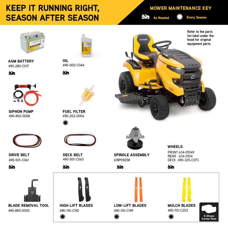 Cub Cadet XT1 LT46 Riding Lawn Mower - Image 7