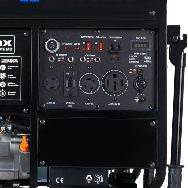 DuroMax XP13000E 13000 Watt Portable Generator - Image 4